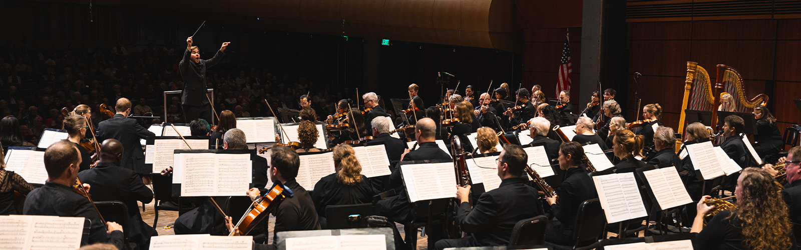 The Grand Rapids Symphony performing at DeVos Performance Hall